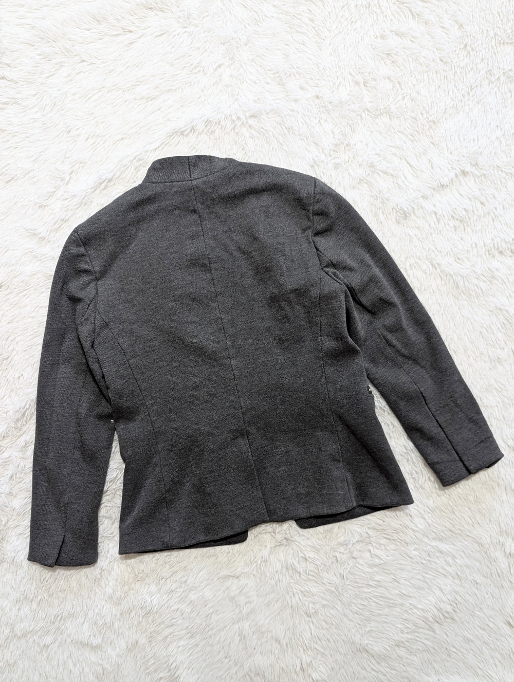 J. Crew Grey Going-Out Stretch Twill Blazer Size 6 - Picture 10 of 15